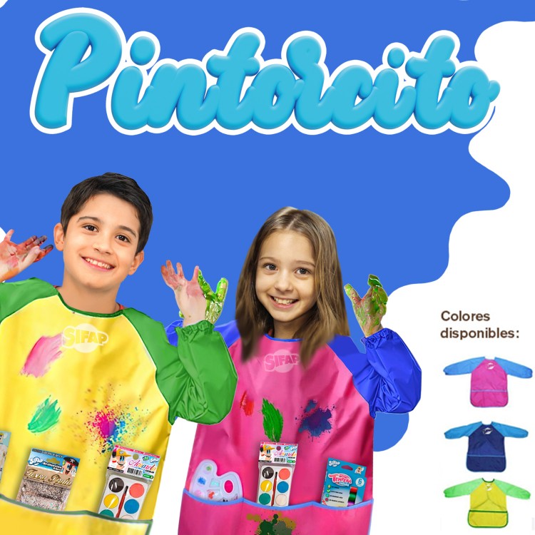 Delantal pintorcito (xl)