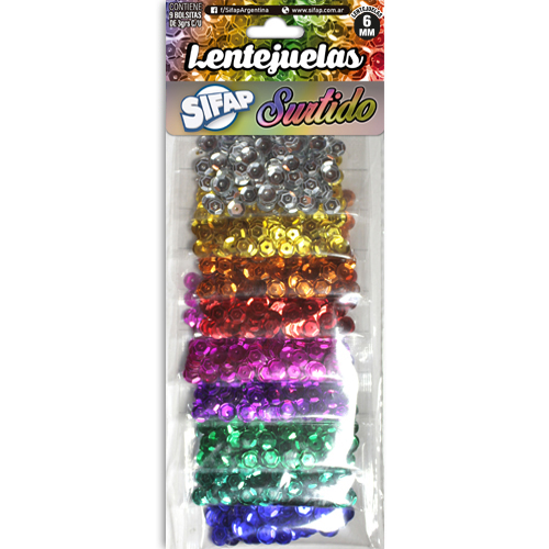Lentejuelas surtidas 
