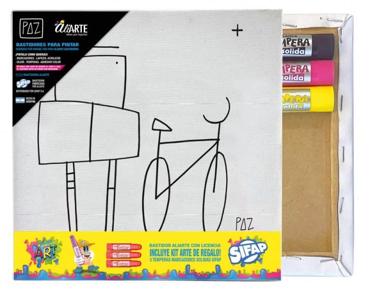 Bastidor Kit de Arte Manu Paz N1