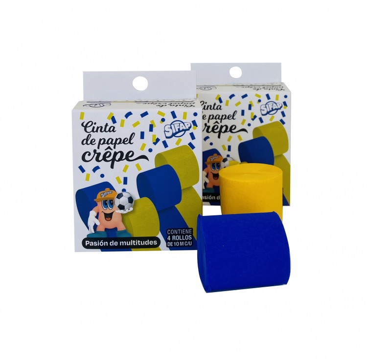 Cinta de papel crepe 
